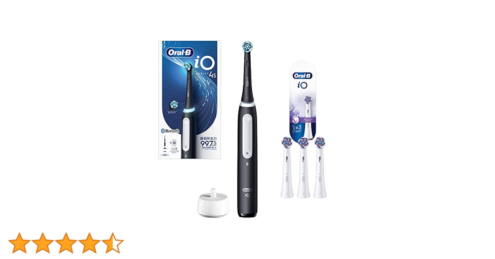 Oral-B iOシリーズ 4 マットブラック 本体 Oral-B iO4 Matte Black Electric Toothbrush : Target
